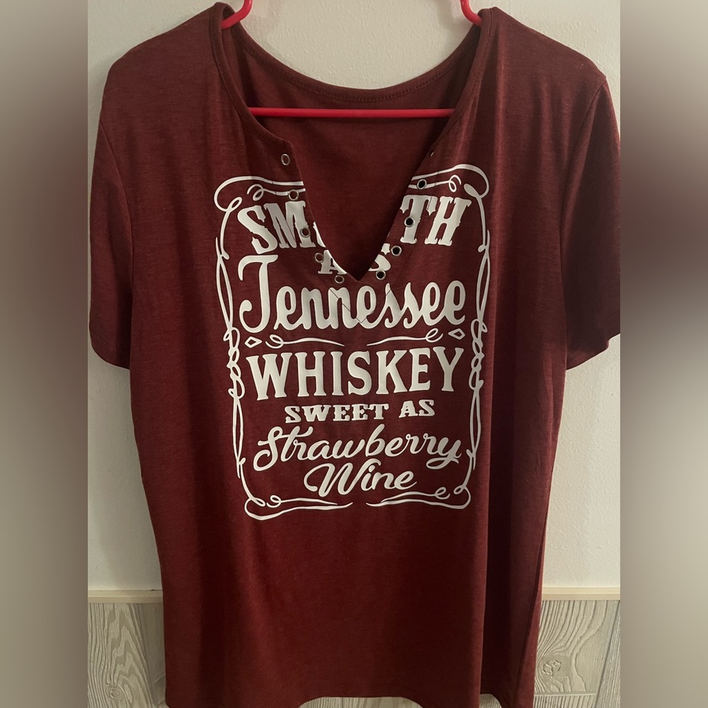 Smooth as Tennessee Whiskey short sleeve shirt 2XL